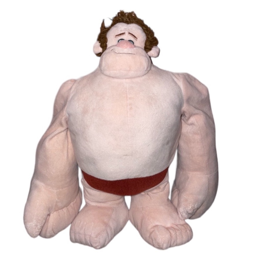 The Disney Store Wreck It Ralph Stuffed Plush Animal Toy Doll 16" Tall